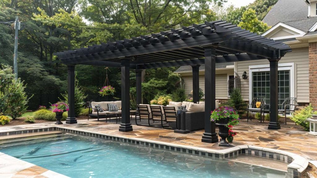 Dimensions et forme optimales pour une pergola en aluminium efficace