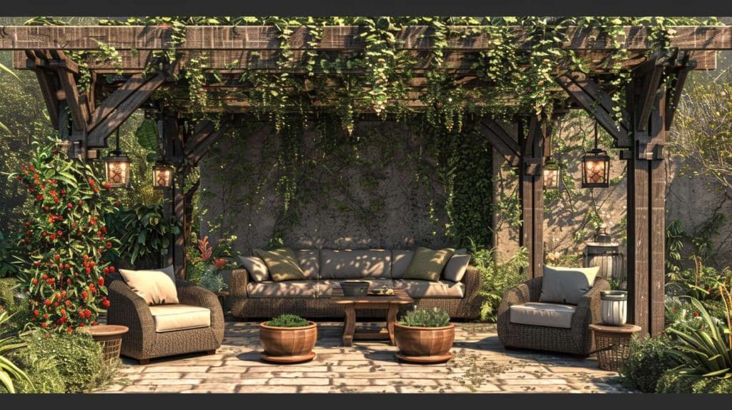 Végétalisation d'une pergola en PVC : conseils pour un coin verdoyant