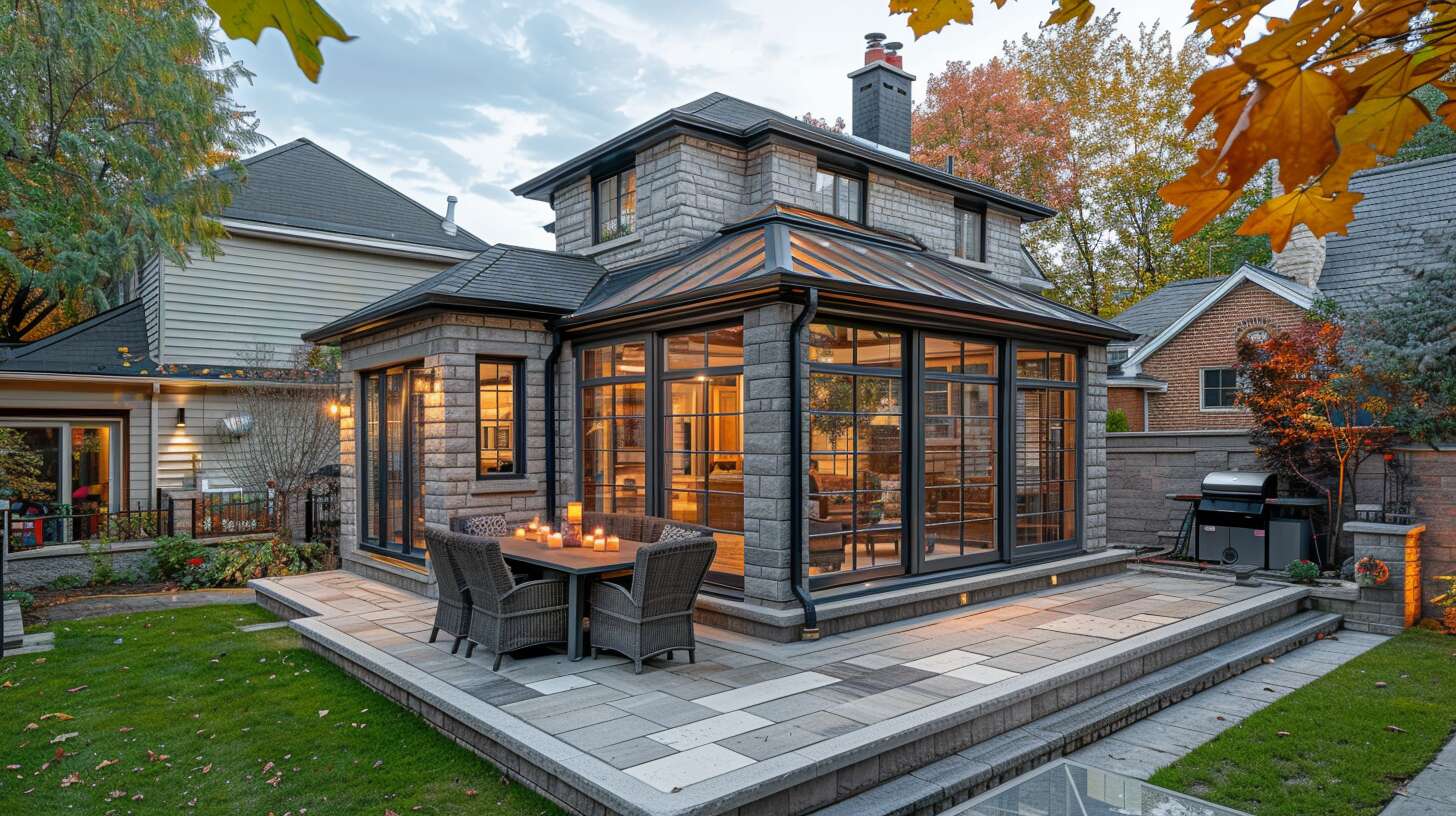 Une mini-véranda, un investissement qui embellit et valorise votre maison