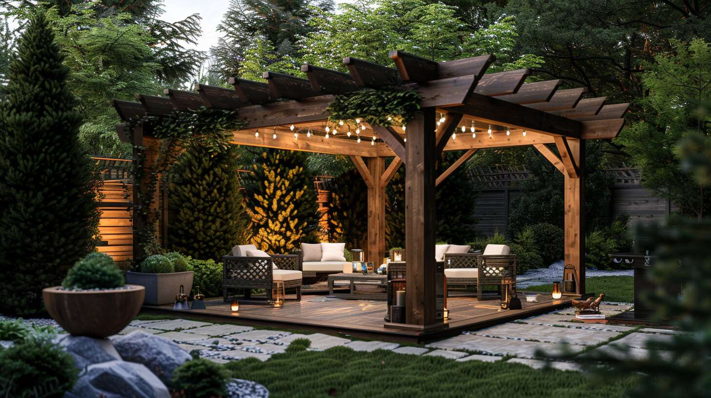 Budget maîtrisé : le coût réel d'une pergola en bois sur mesure