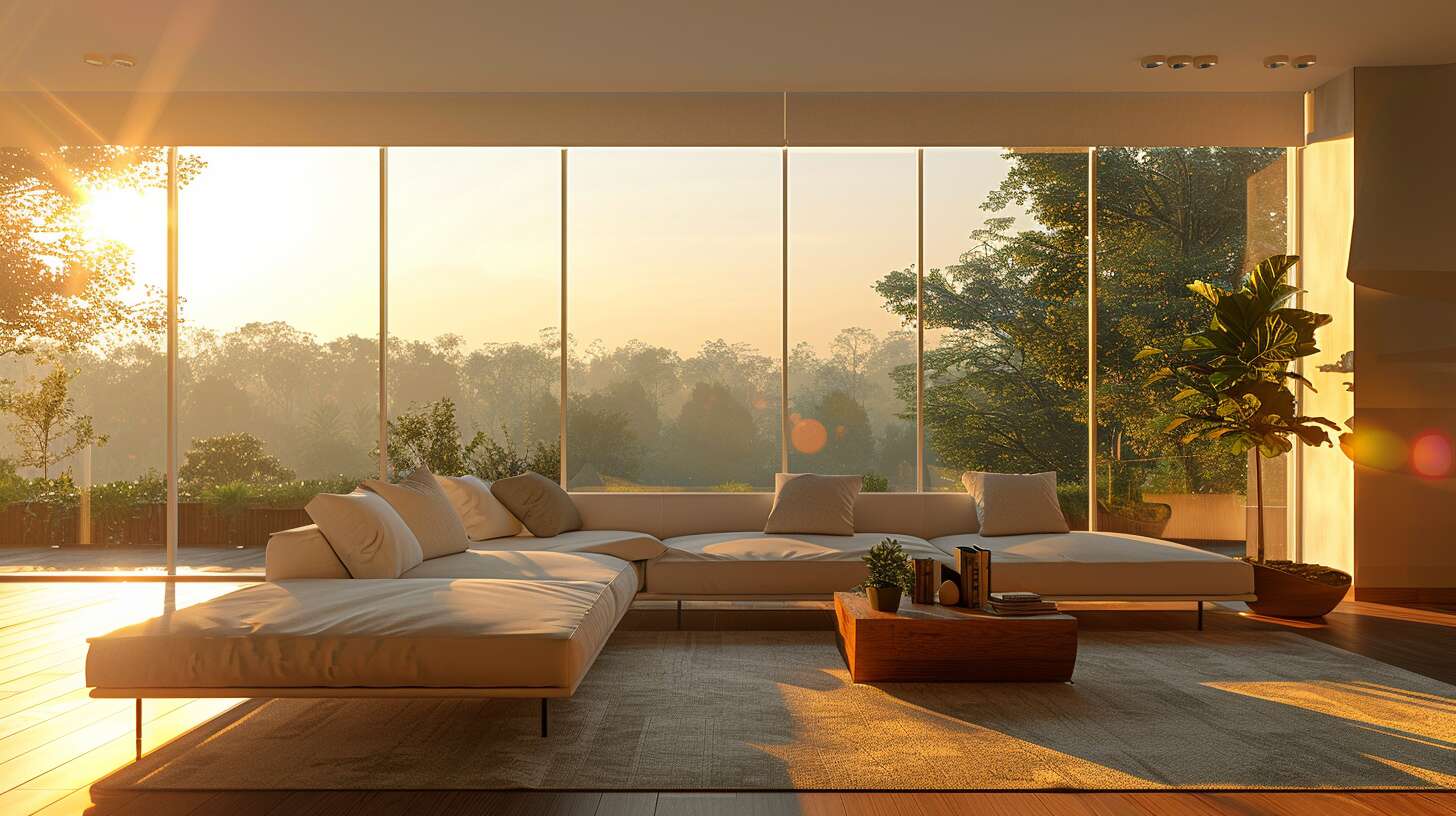 Vitrages à contrôle solaire : confort et économie d'énergie