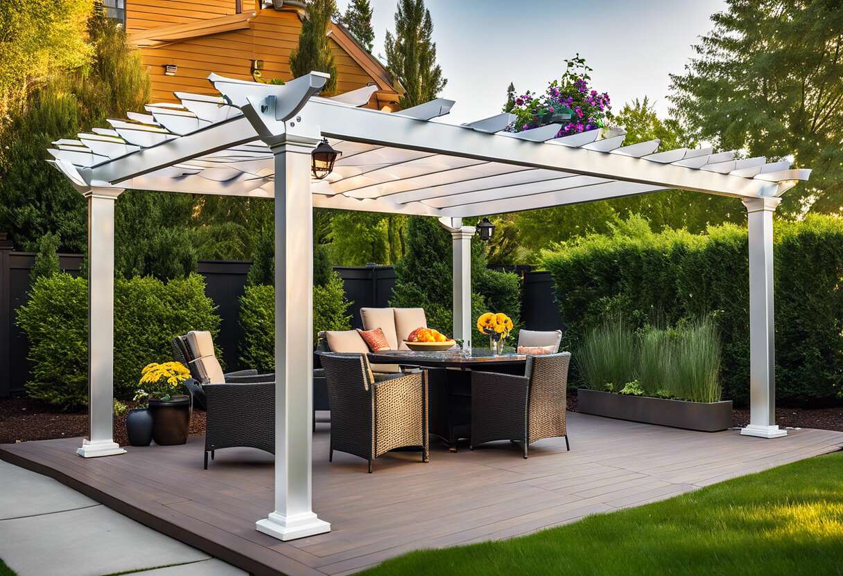 Personnalisation de pergola alu : options et accessoires disponibles