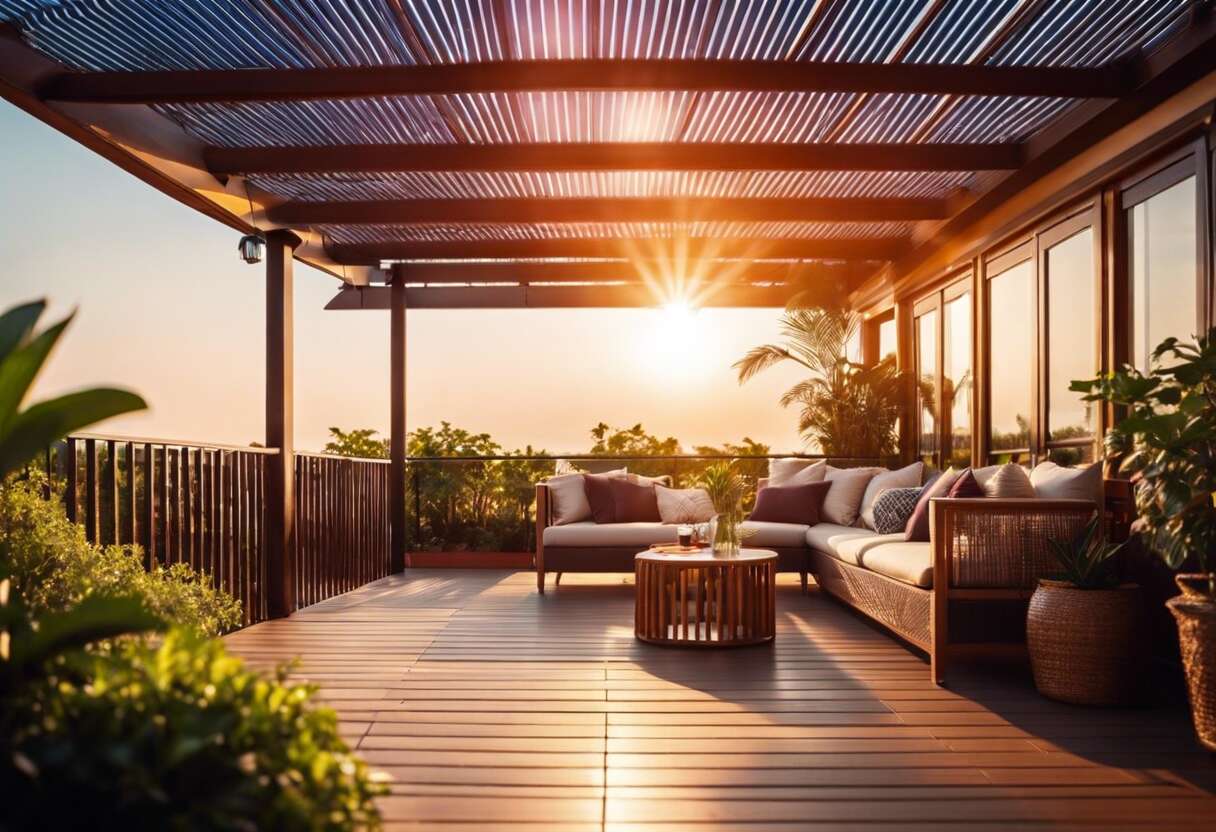 Éclairage solaire : autonomie énergétique pour votre véranda