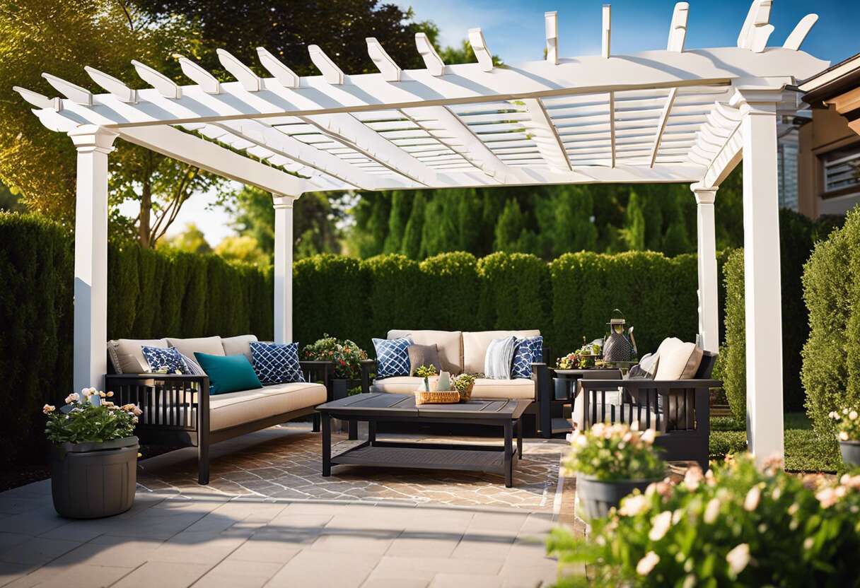 Les avantages d'une pergola adossée vs une pergola autoportée