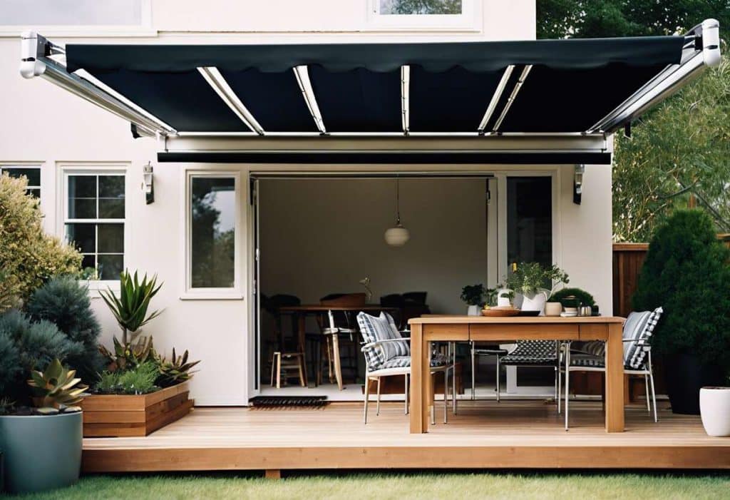 Design moderne : intégrer un store banne dans votre extérieur