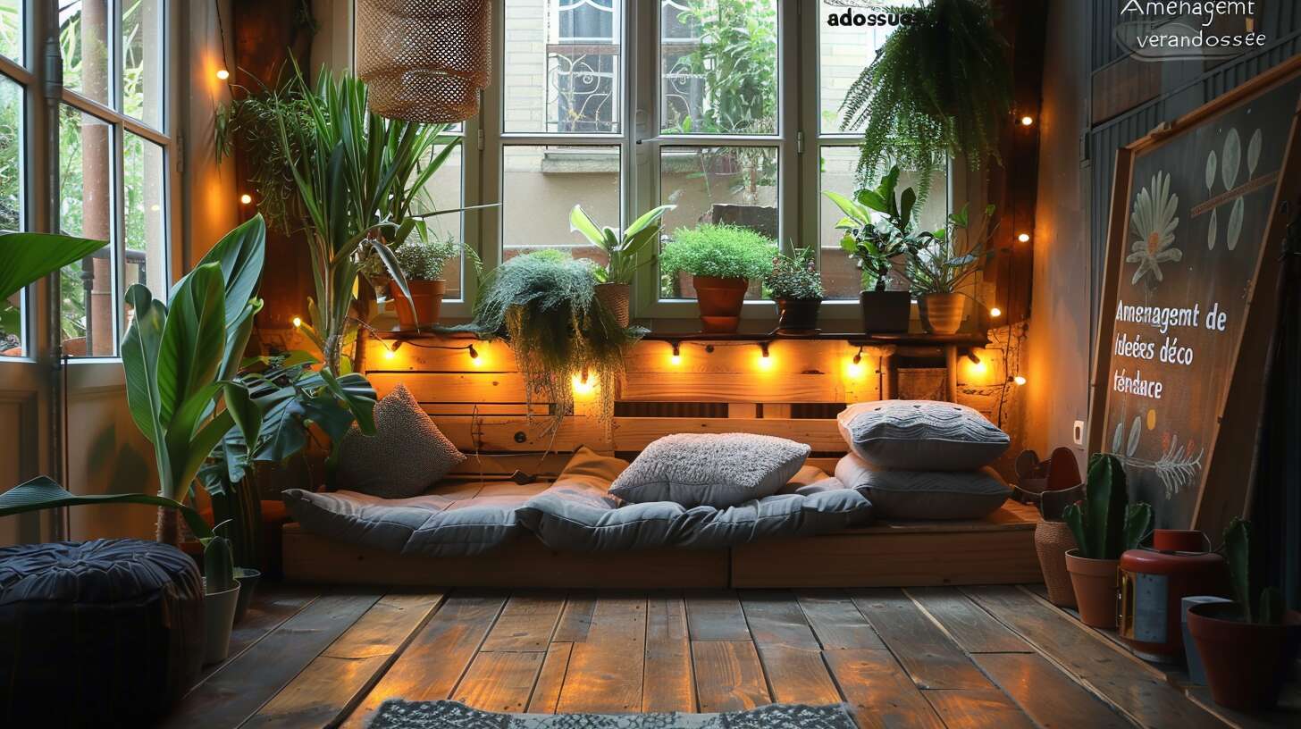 Aménagement de véranda adossée : idées déco tendance
