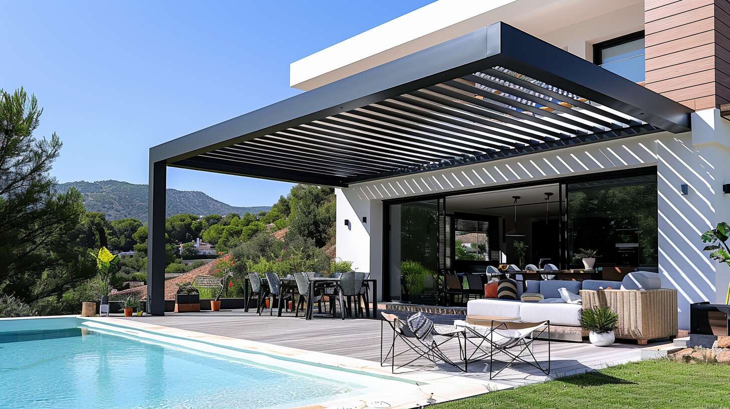 Innovation technologique : focus sur les nouvelles fonctionnalités des pergolas bioclimatiques