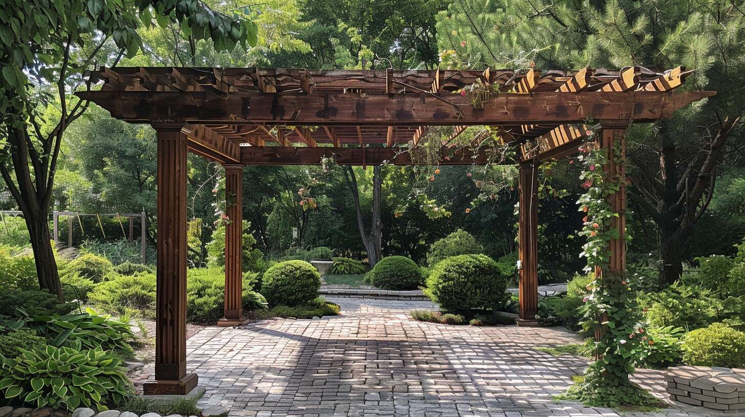 Vivre pleinement son espace extérieur : une pergola entretenue pour des moments de détente