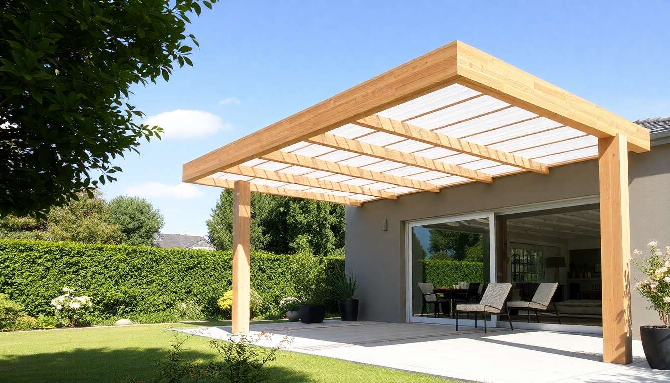 Les critères pour bien choisir la toiture de votre pergola