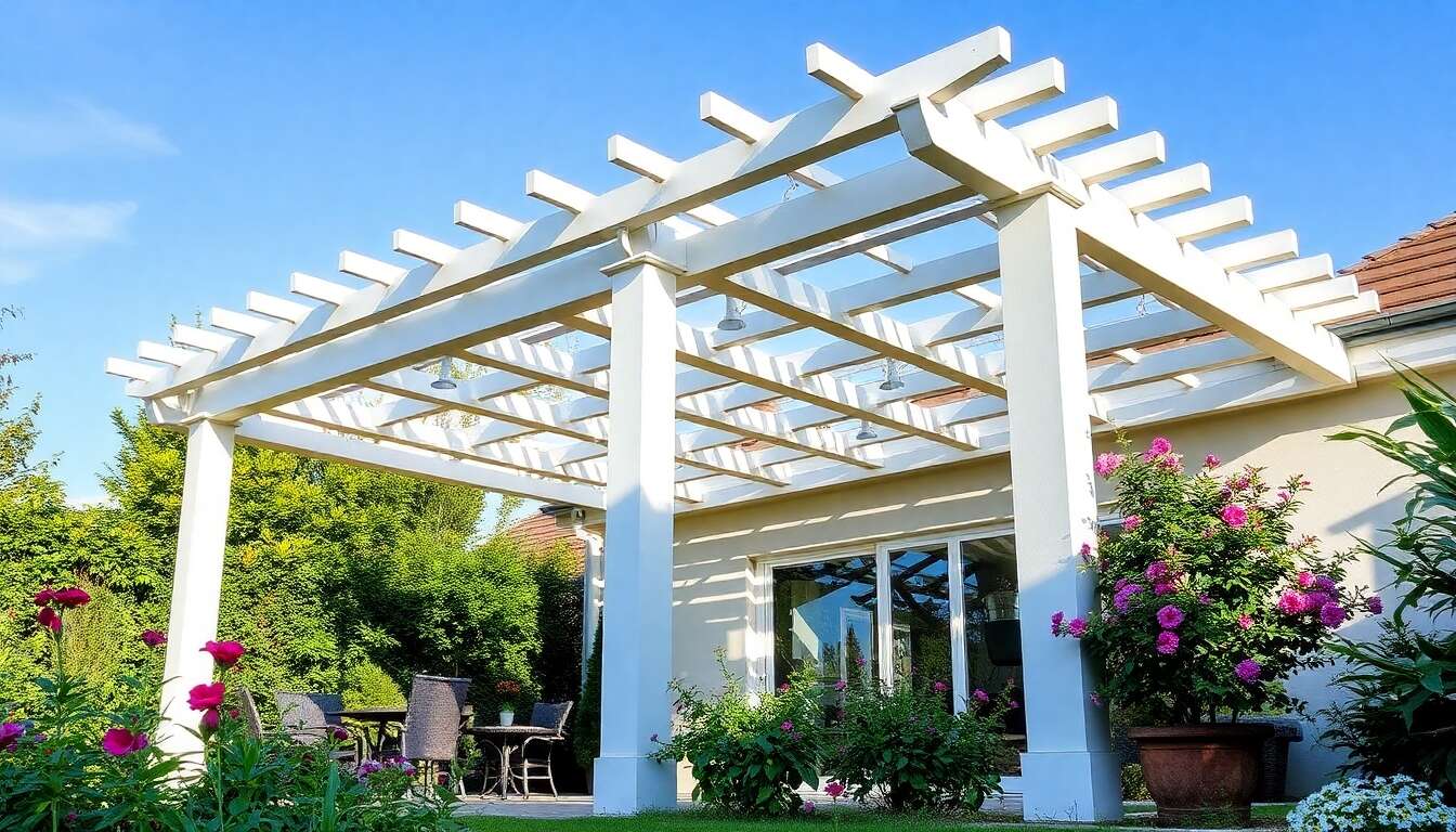 Entretien de votre pergola en PVC : méthodes et astuces efficaces