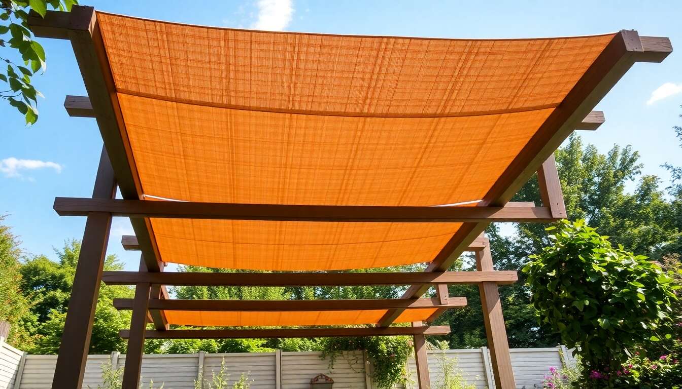 Comprendre les matériaux des toiles de pergola