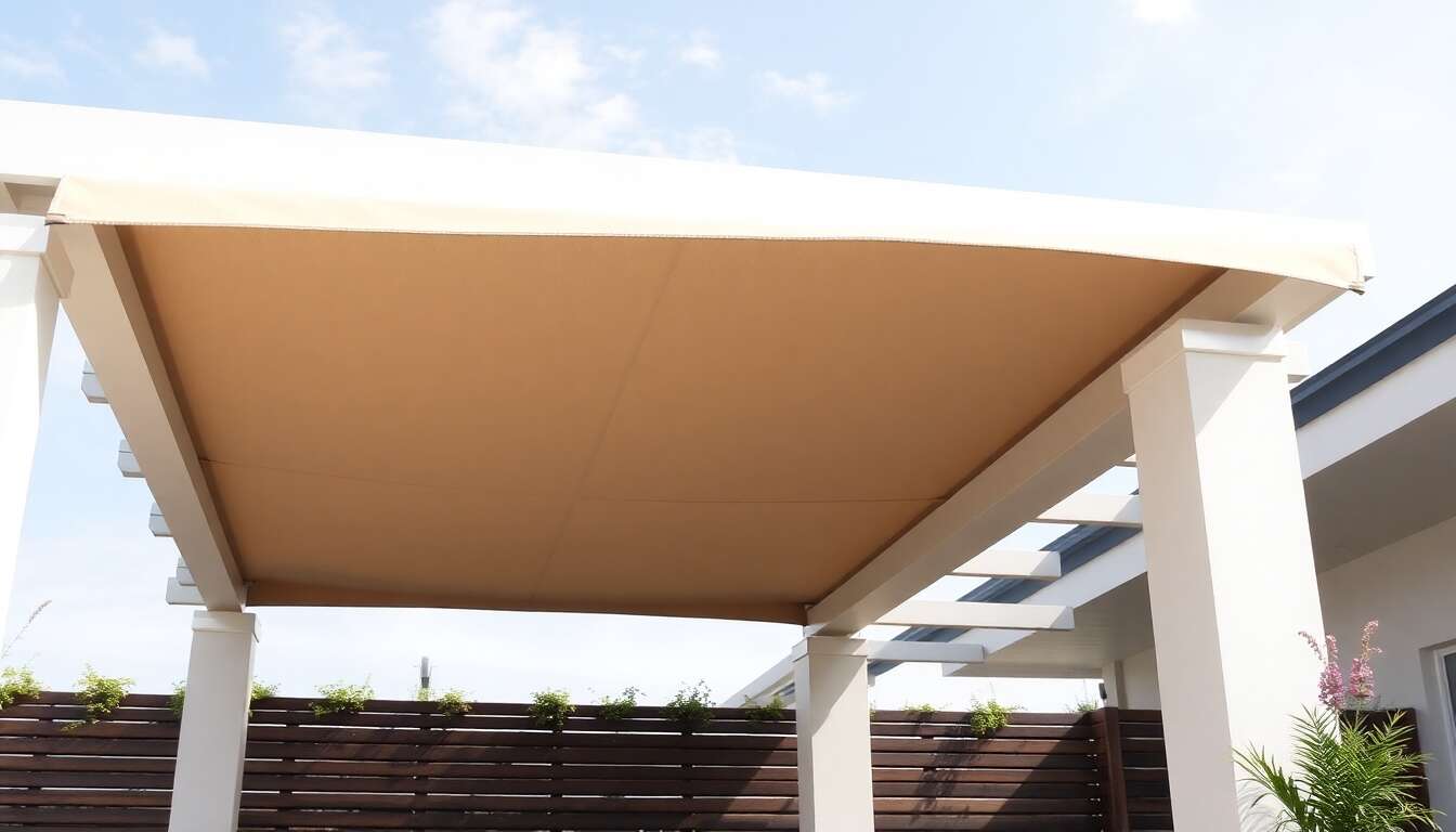 Comprendre les matériaux des toiles de pergola