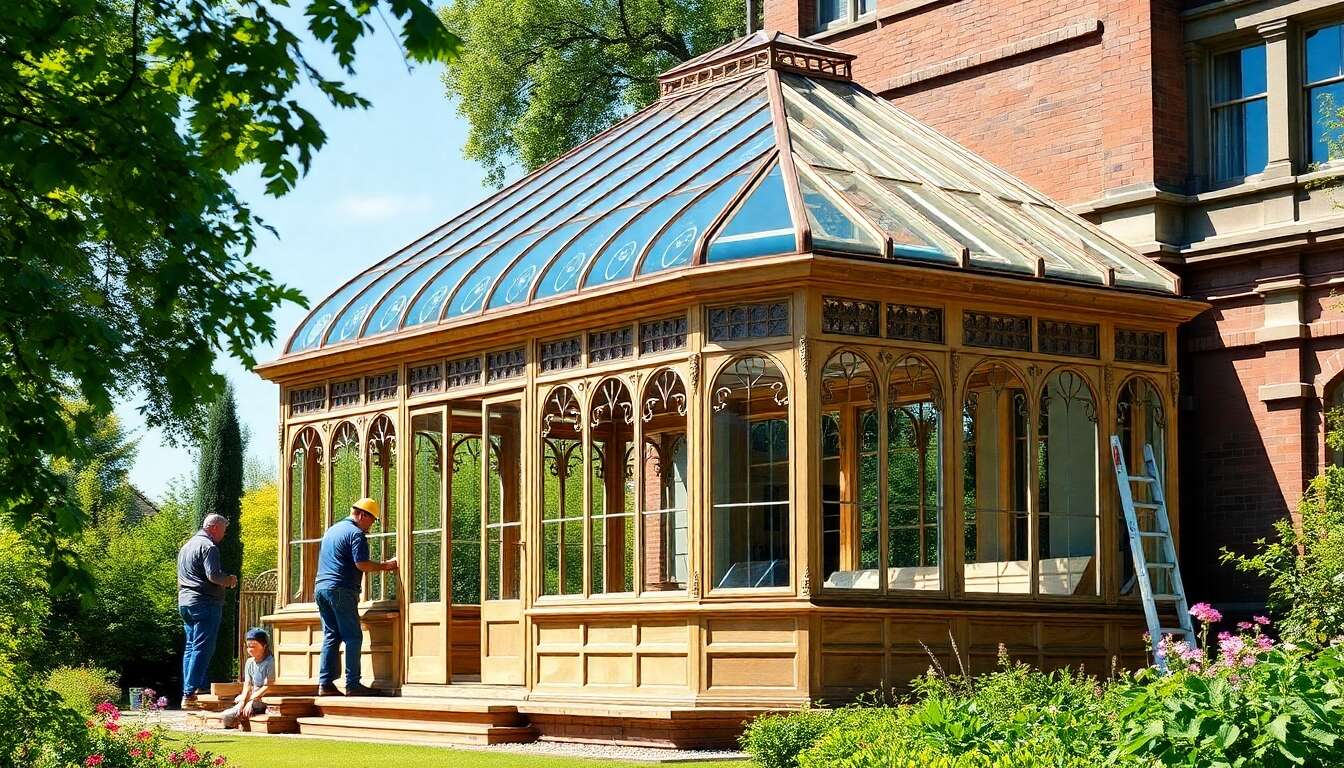 Choisir les matériaux adaptés pour une véranda victorienne