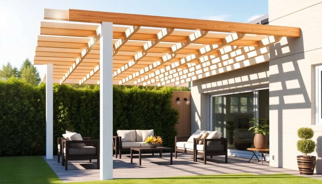 Budget à prévoir pour une pergola de 20 m²