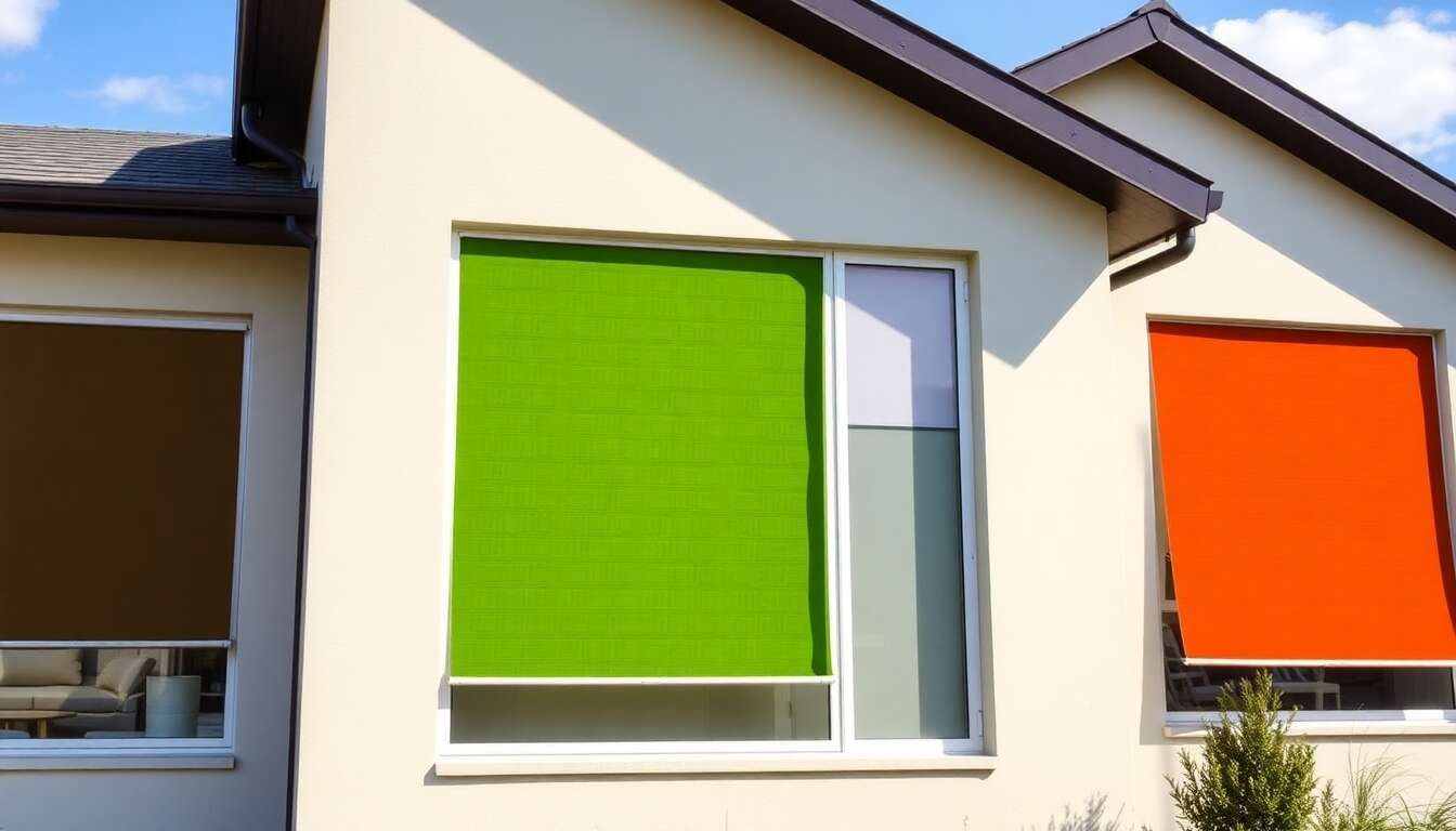 Tendance actuelle : les couleurs de stores plébiscitées cette saison