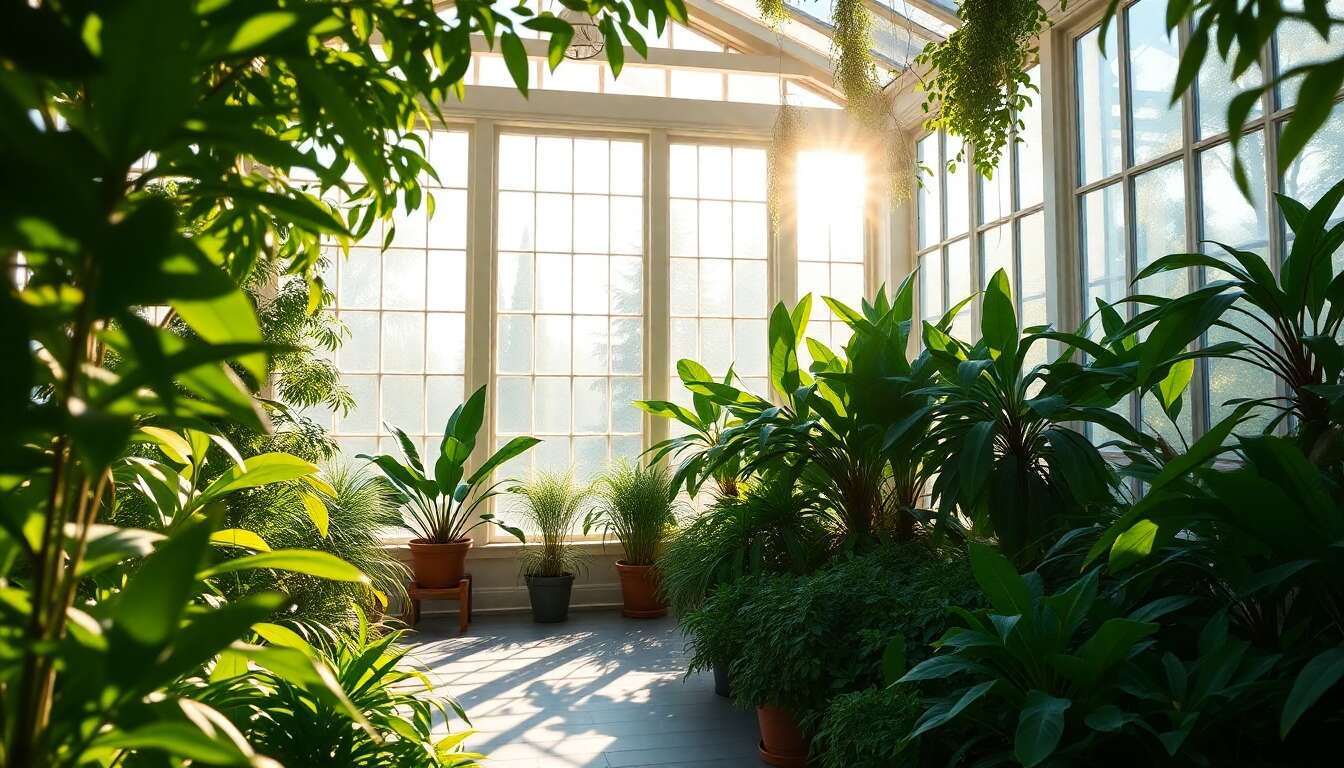 Optimiser l'éclairage de votre jardin d'hiver Optimiser l'éclairage de votre jardin d'hiver