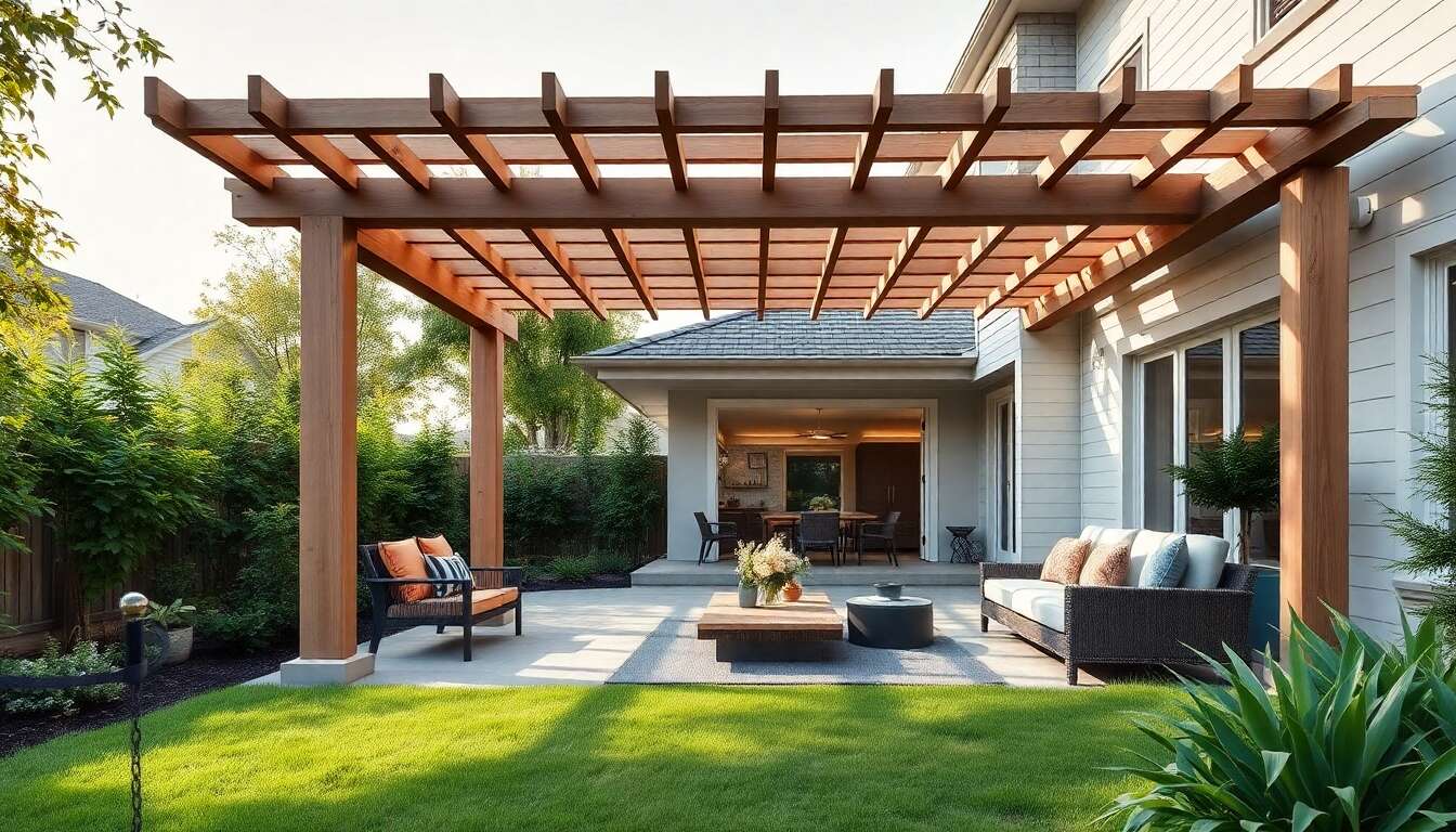 Les avantages d'une pergola autoportante