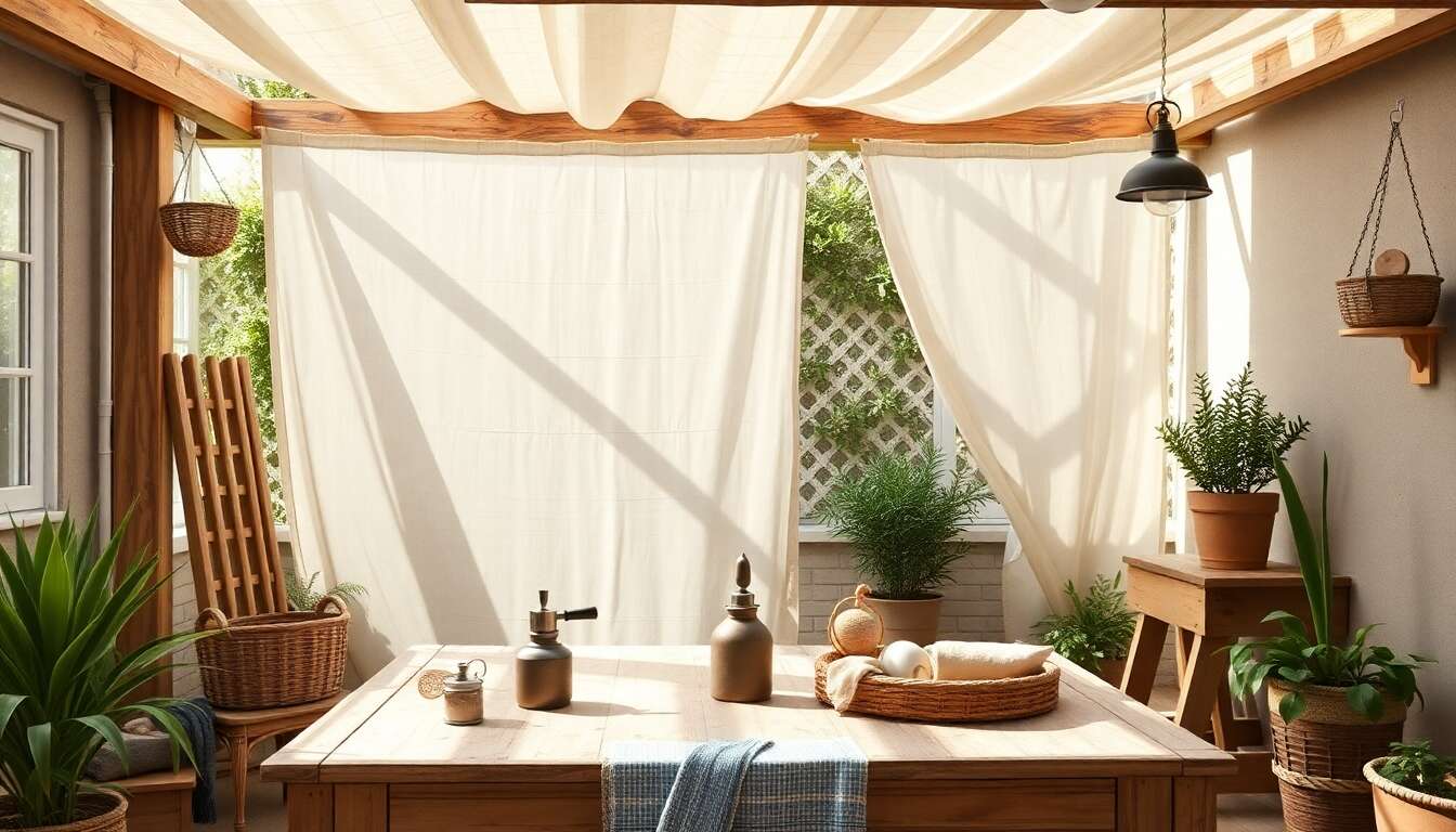 Installation facile : comment monter une toile de pergola soi-même