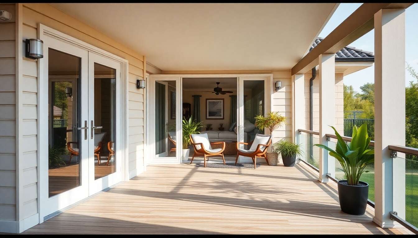 Sécurité des vérandas et loggias : mesures et accessoires à envisager