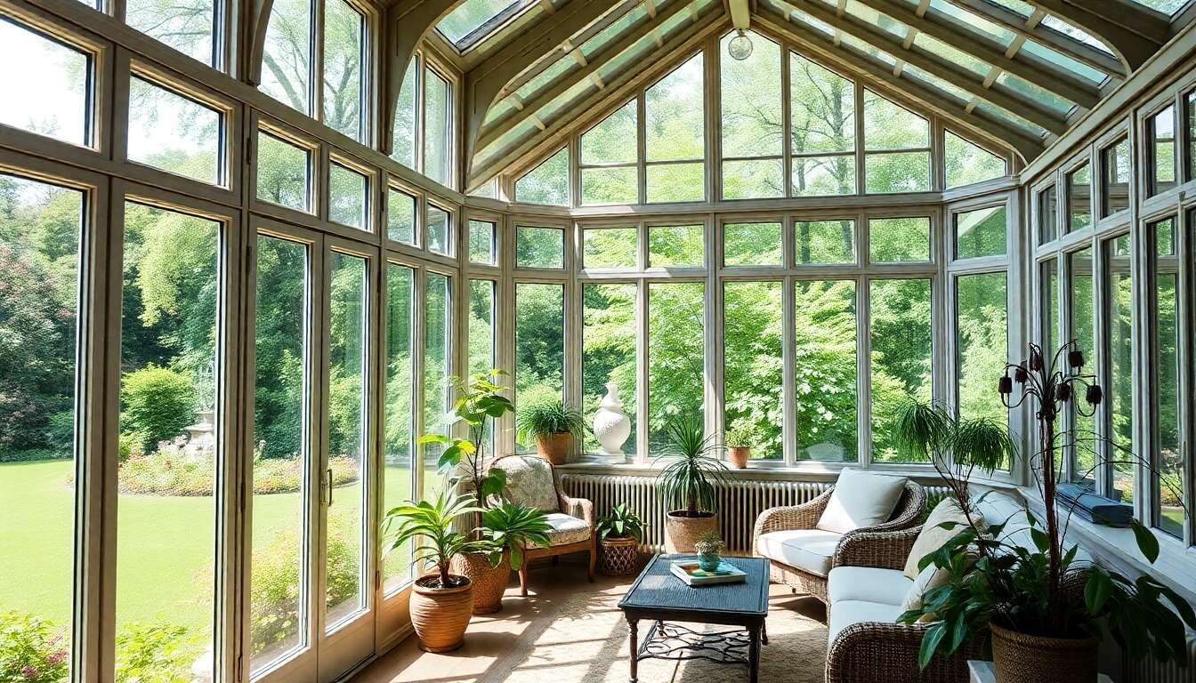 Les avantages du vitrage performant dans une véranda