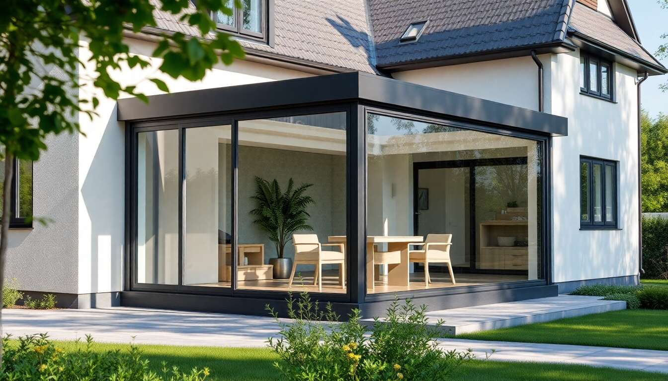 Extension maison : intégrer une véranda autoportante dans votre projet d'agrandissement