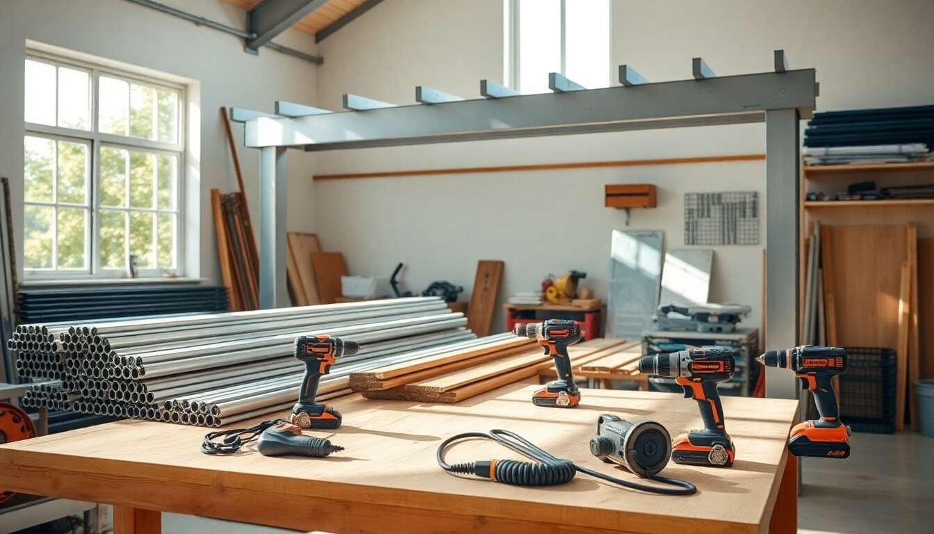 Sélectionner les matériaux et les outils nécessaires