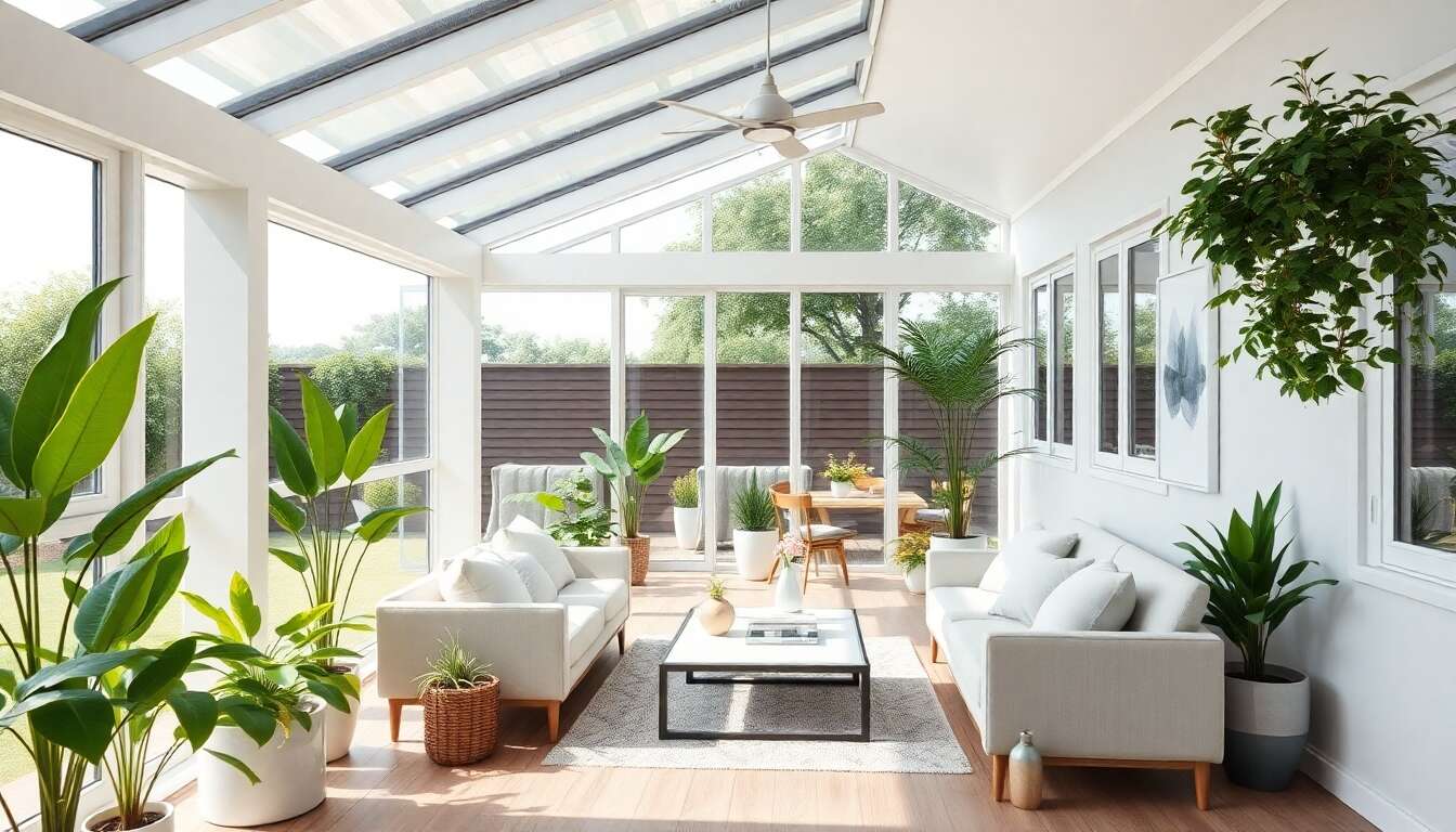 Tendances déco 2025 pour sublimer votre véranda en PVC
