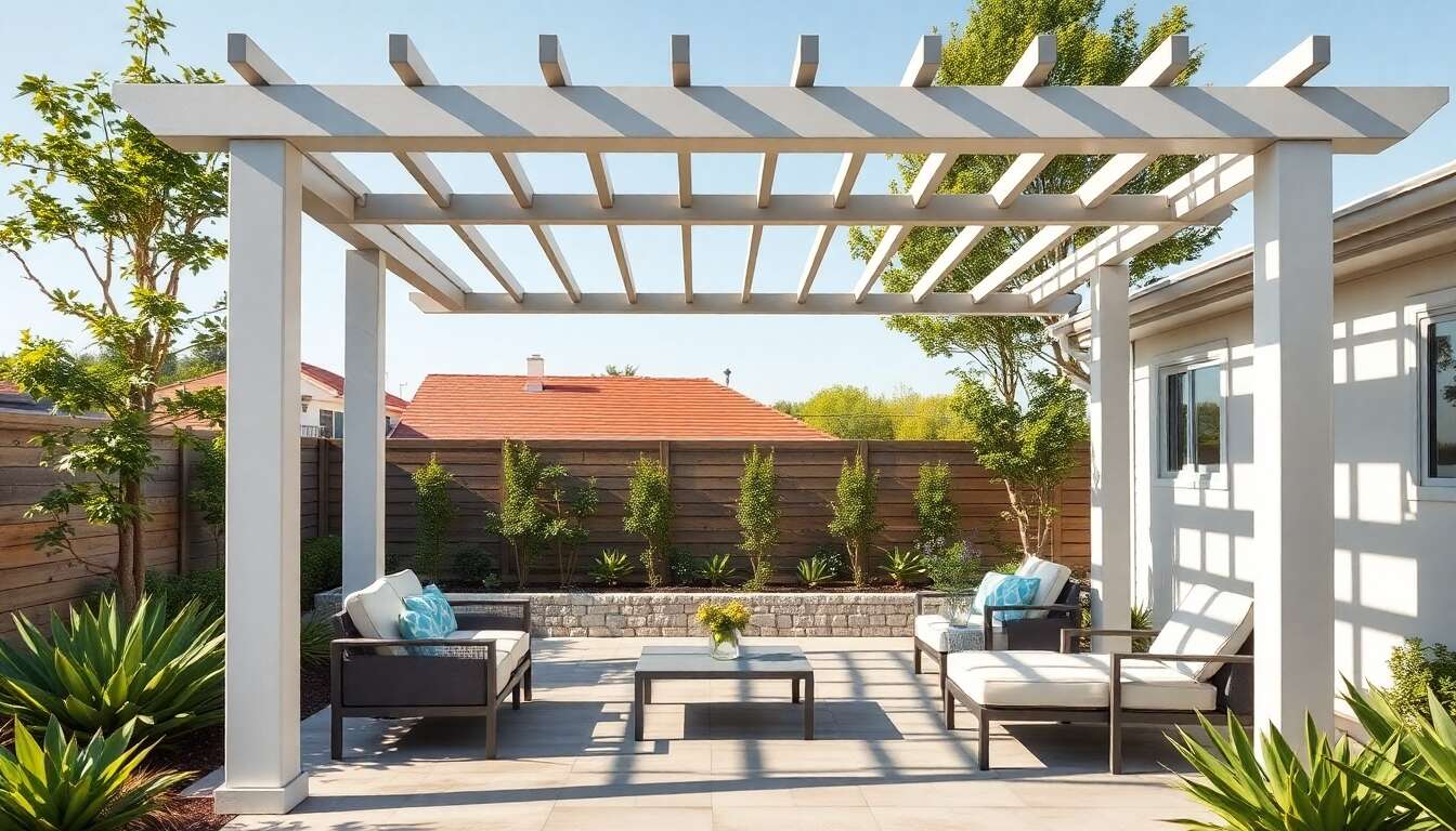 Pergola adossée ou autoportante : quelle réglementation suivre