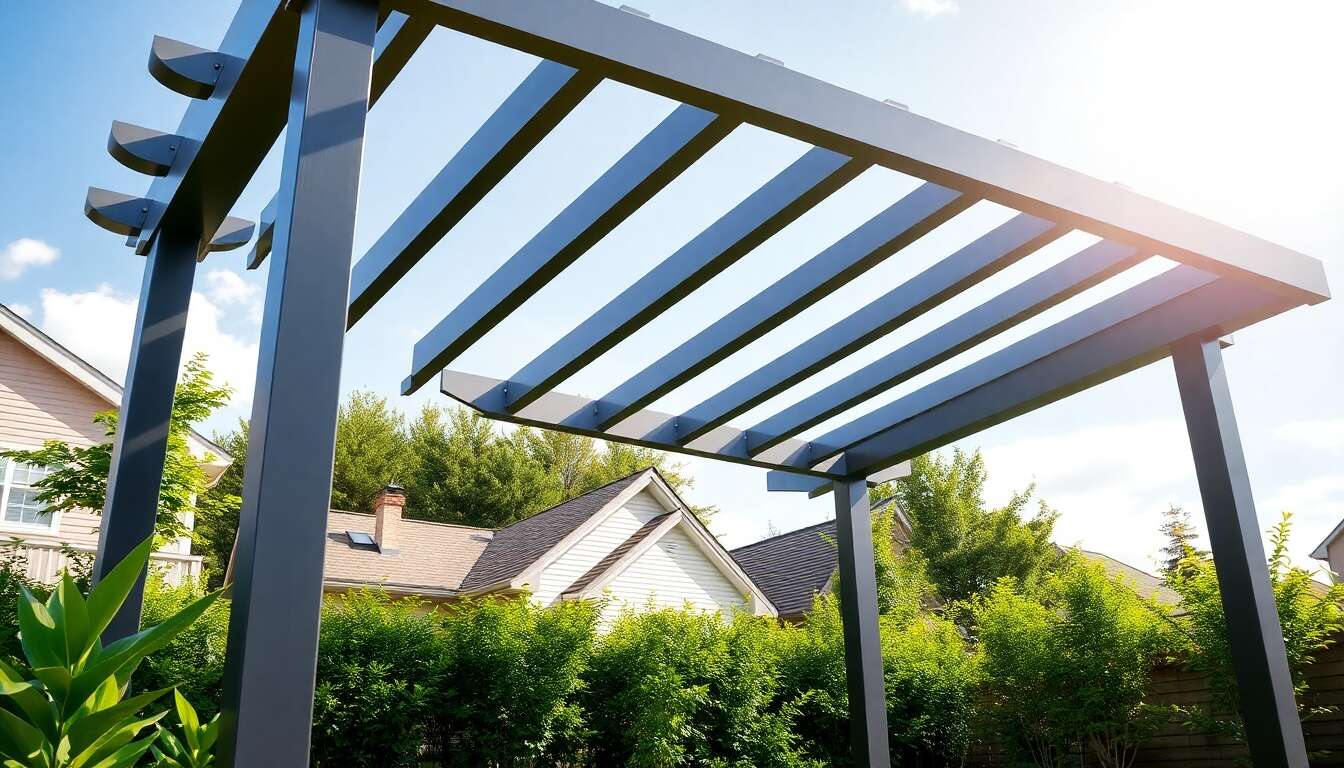 Pergola et voisinage : distance réglementaire à respecter