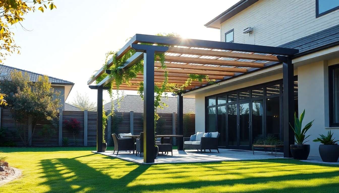 Permis de construire et réglementations autour des pergolas adossées