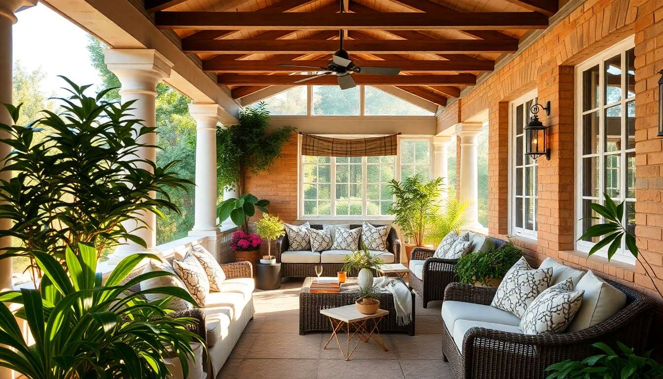 Top 10 des astuces pour aménager une véranda comme espace de détente