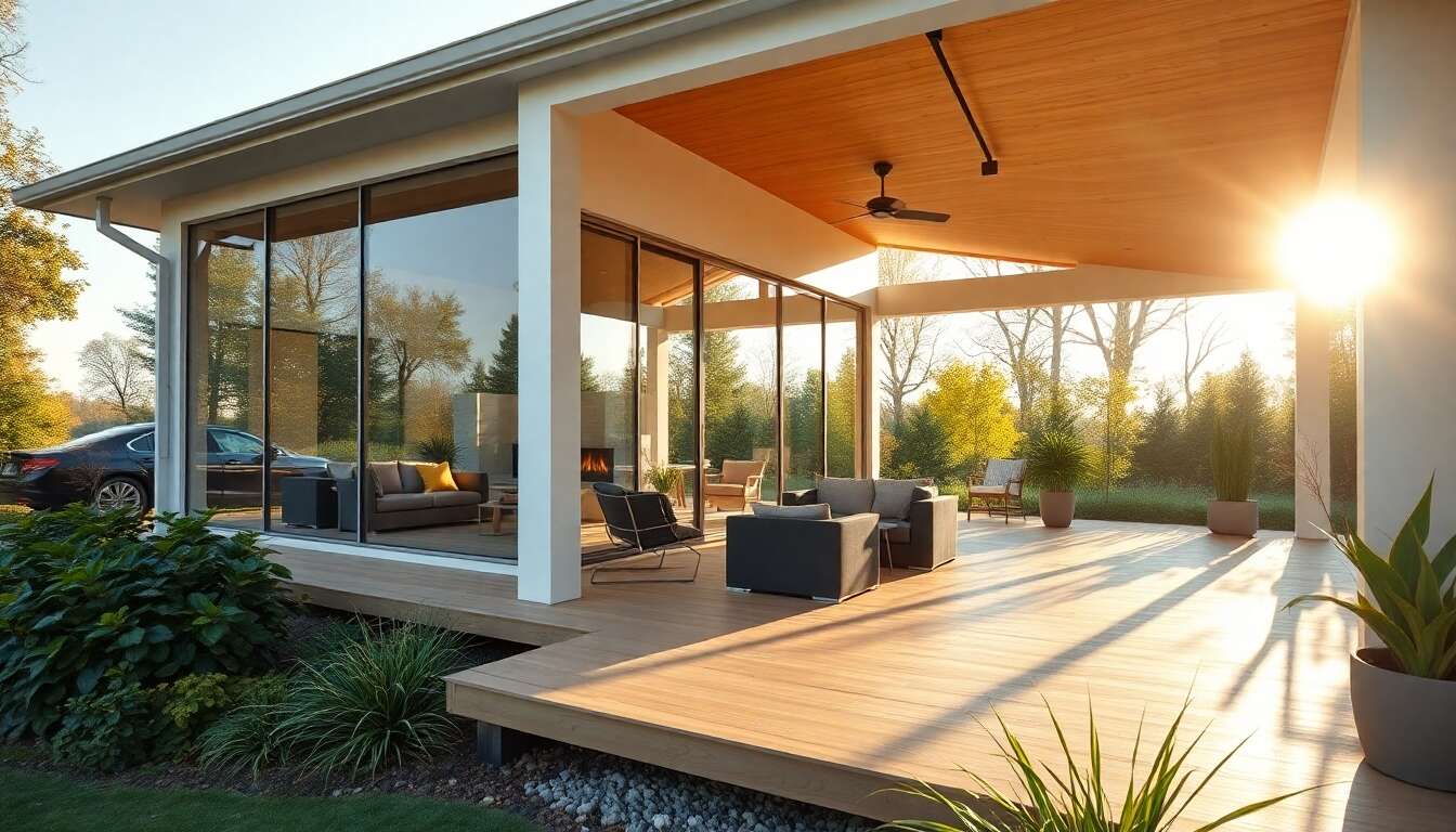 Les atouts de la véranda : véritable extension de votre maison