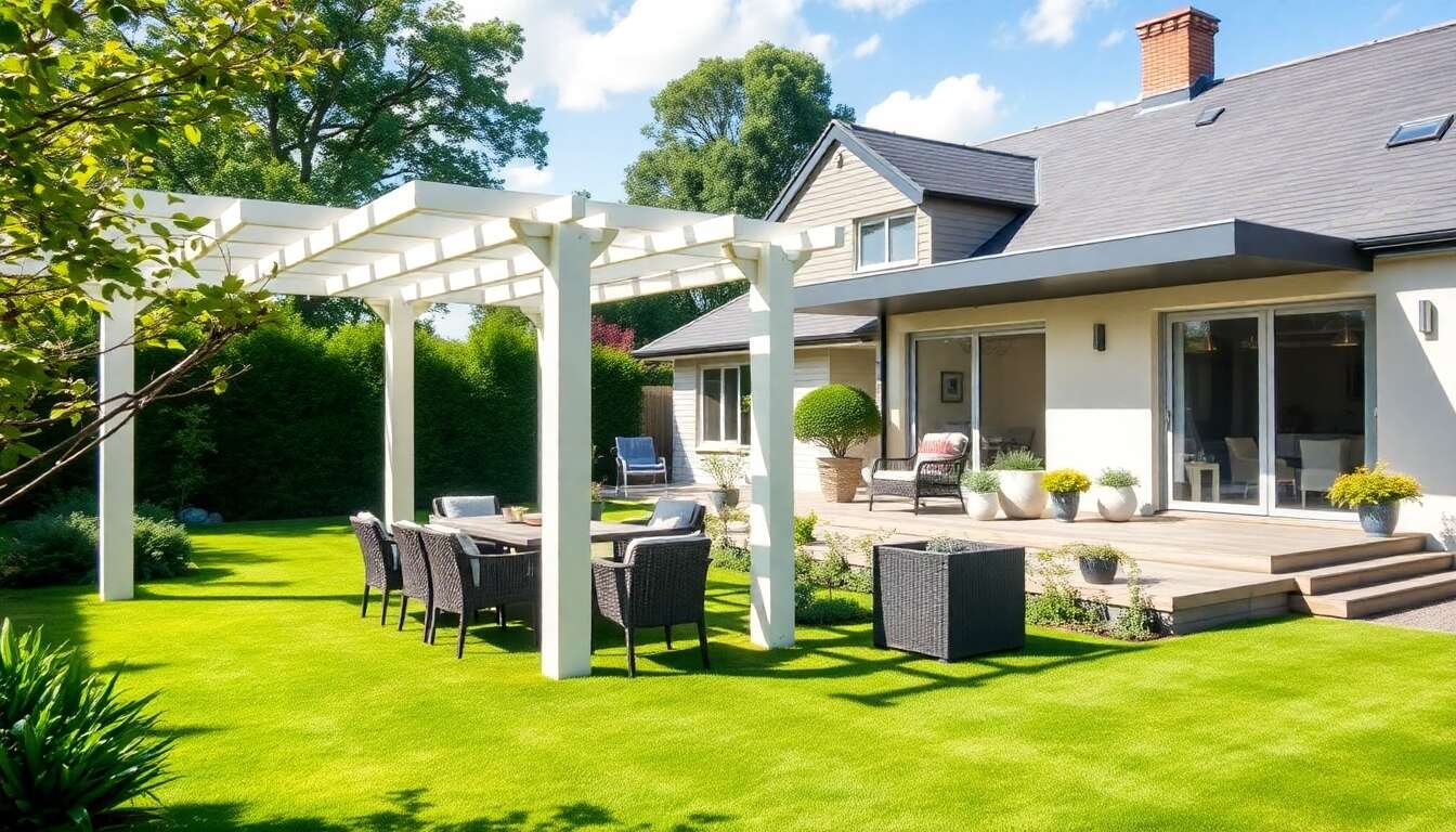 Pourquoi choisir une pergola autoportante pour votre jardin ?