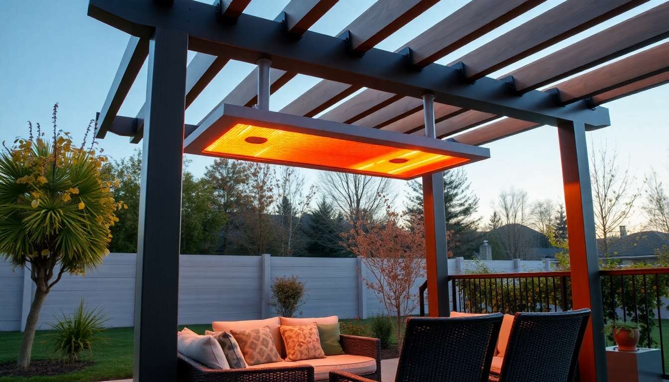 Comprendre les avantages des radiateurs infrarouges pour pergola