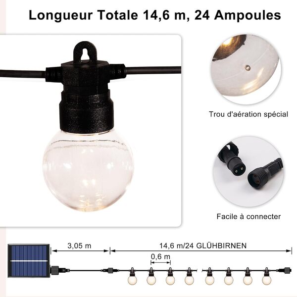 PURPLE LEAF Pergola Aluminium avec Guirlandes Lumineuses Exterieure LED, Pergola Jardin Extérieur 4 x 3 m, Tonnelle de Jardin, Kaki