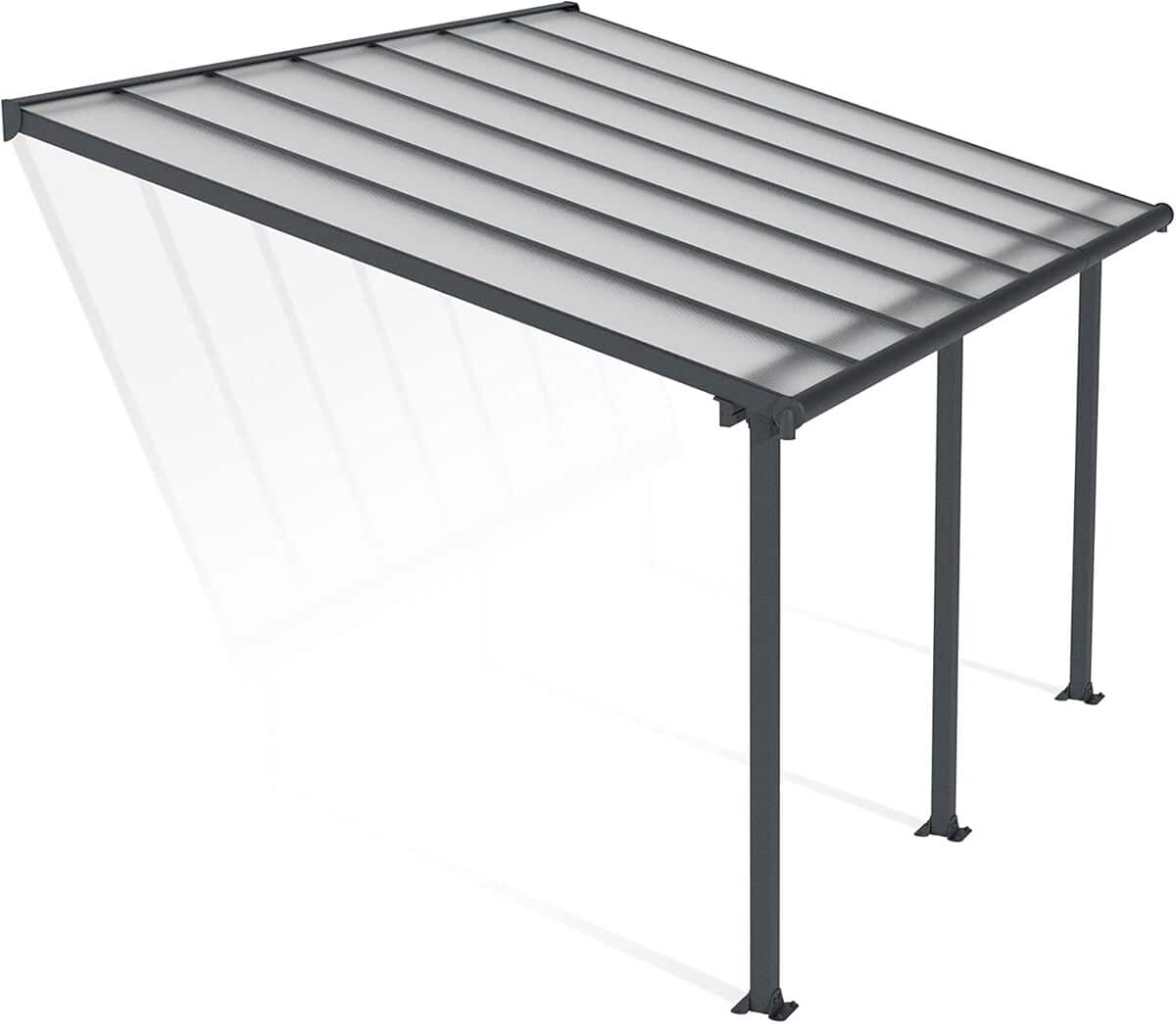 Test de la pergola Canopia by Palram Olympia 12.8 m² : design moderne et protection annuelle