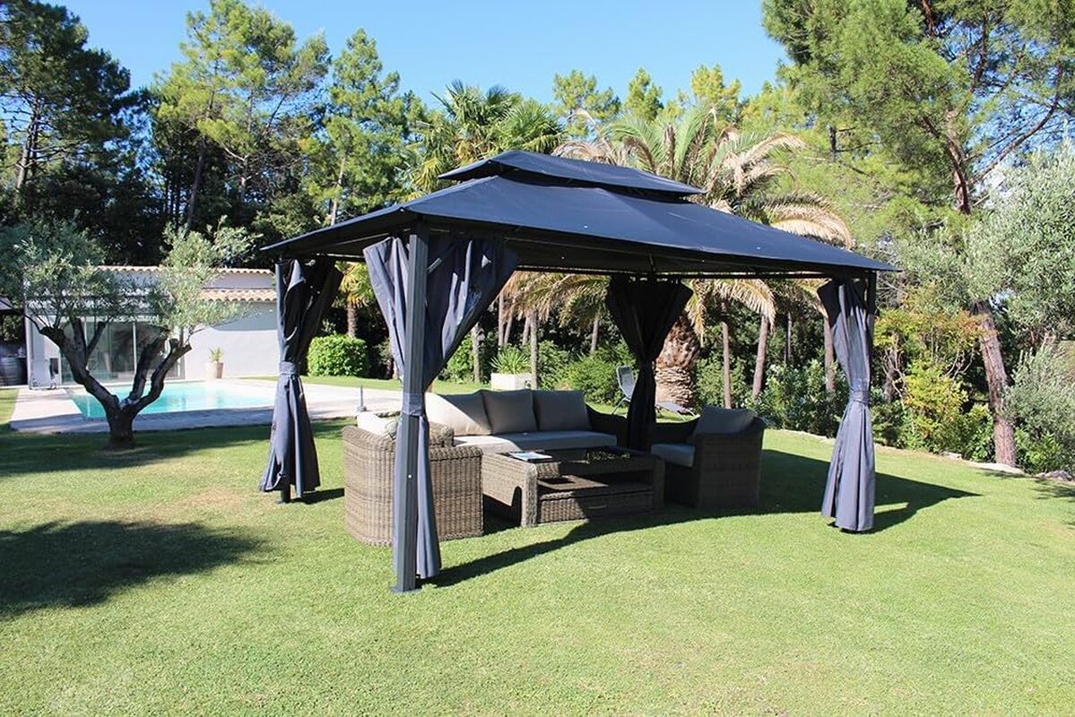 Test de la pergola Indra autoportante couleurs du monde 3x4m