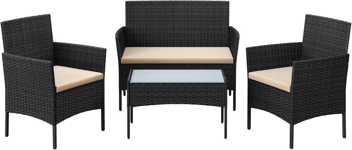 Test du mobilier de jardin SONGMICS GGF004B05 : élégance et confort