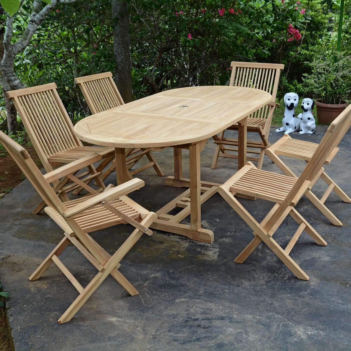 Test du salon de jardin Teck'Attitude Séville 6 places