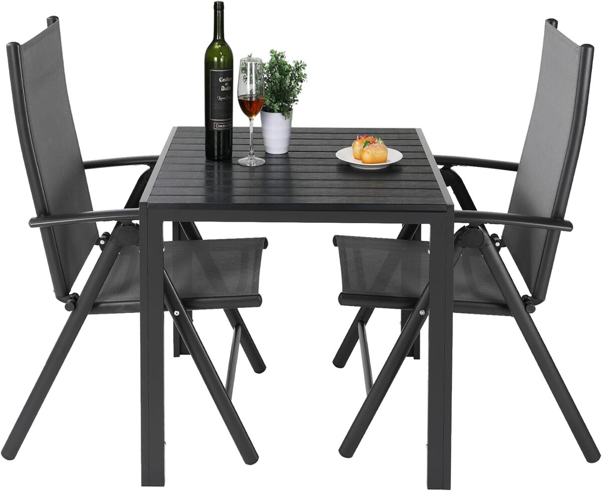 Test : salon de jardin LIFERUN 2 places en aluminium