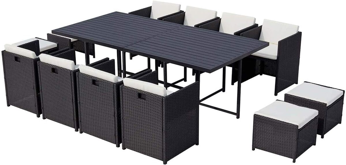 Test : salon de jardin Sunset Concept Usine 12 personnes en résine et aluminium