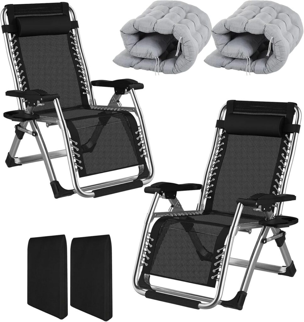 Test : chaises longues Fiutazge 83 cm pour jardin et piscine