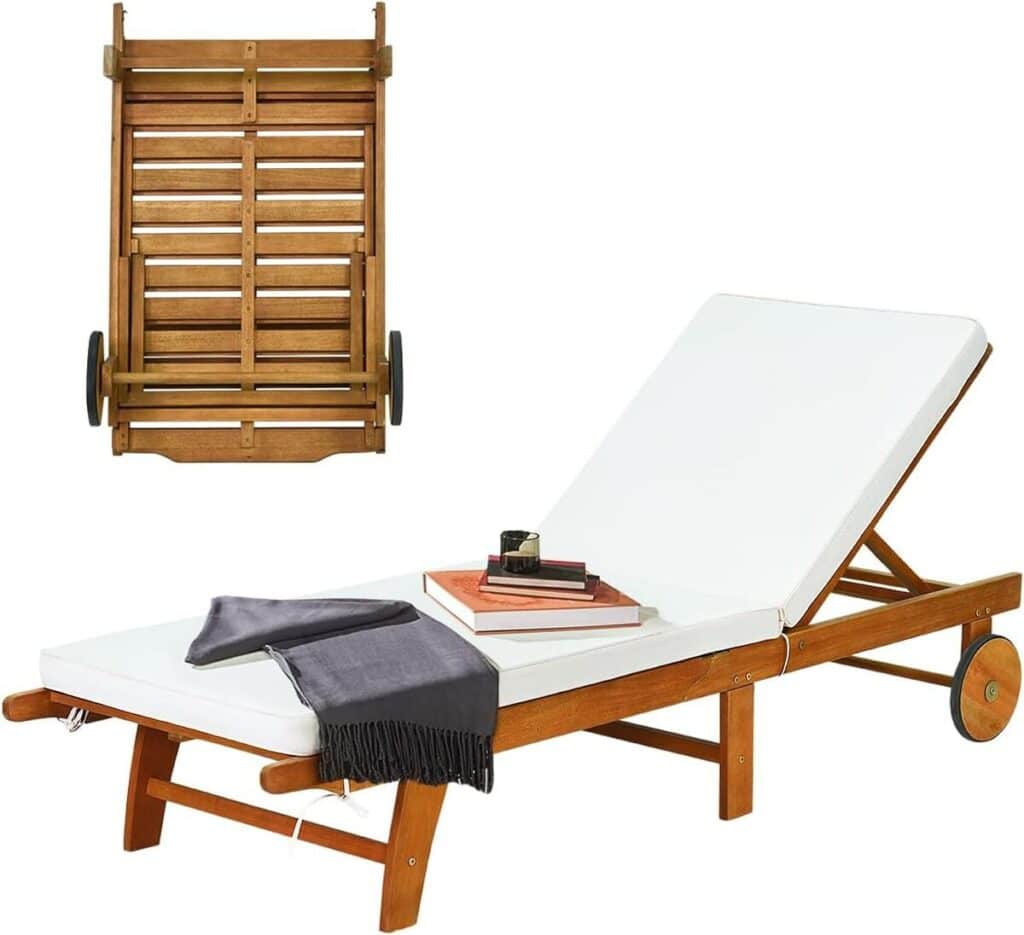 Test de la chaise longue KOMFOTTEU : confort et flexibilité