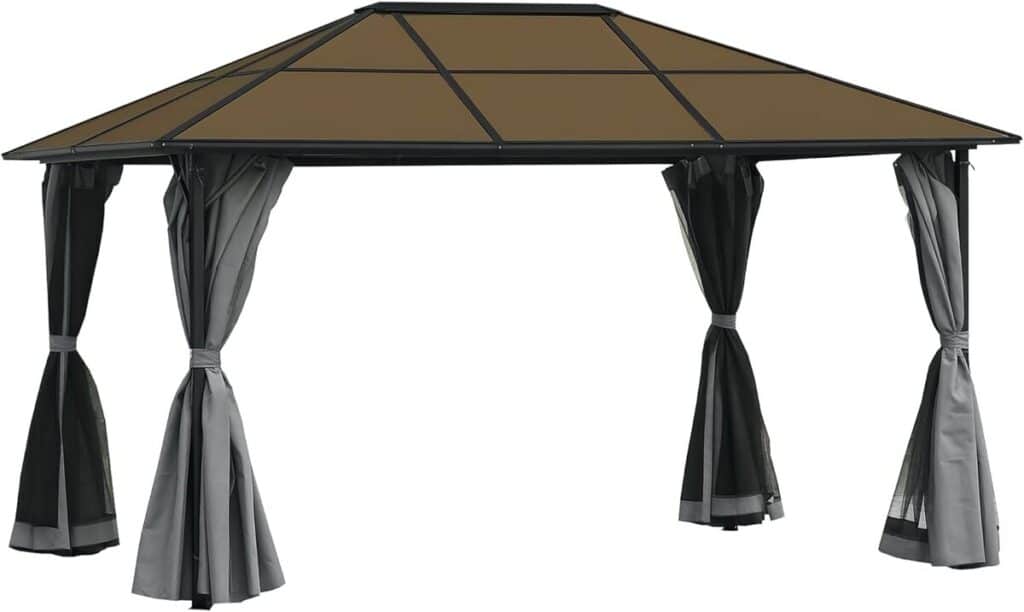 Test de la tonnelle pavillon Outsunny : élégance et protection 4 x 3 m