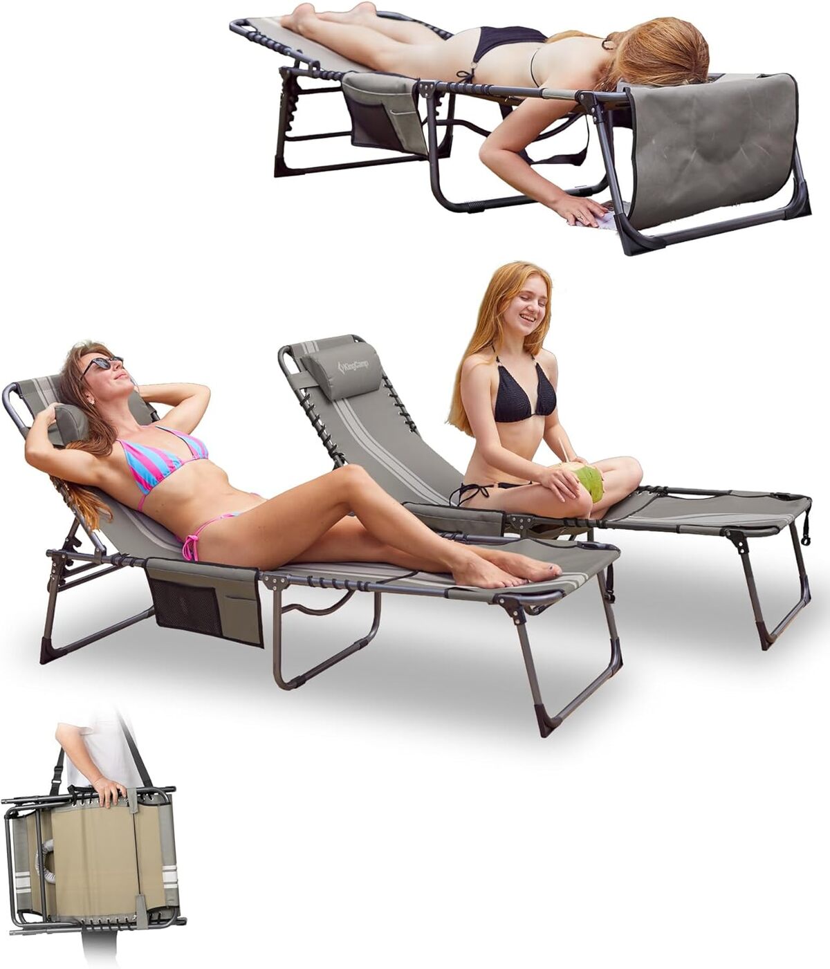 Test des bains de soleil KingCamp : confort et praticité assurés