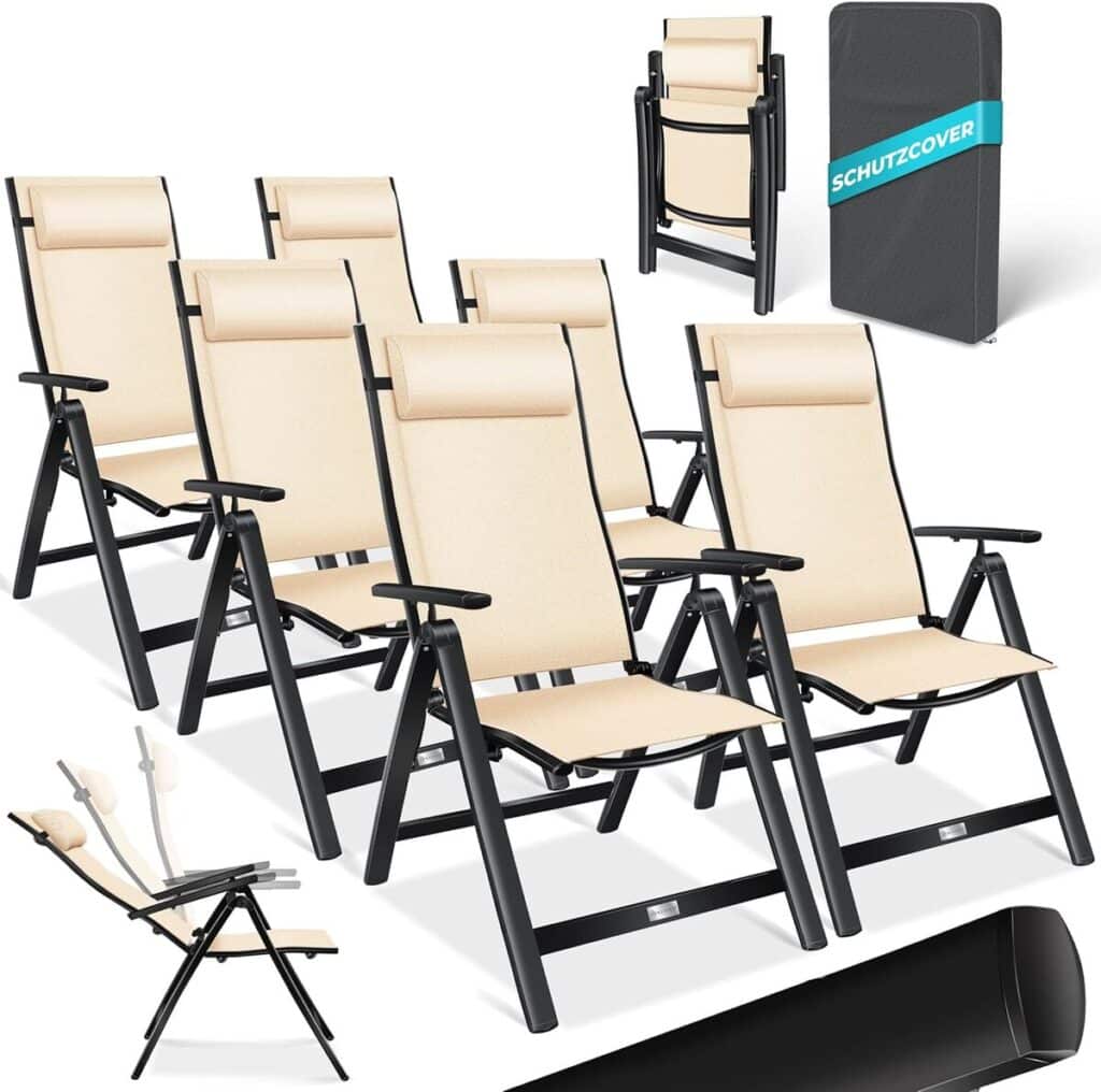 Test des chaises pliantes Kesser : confort et robustesse en extérieur