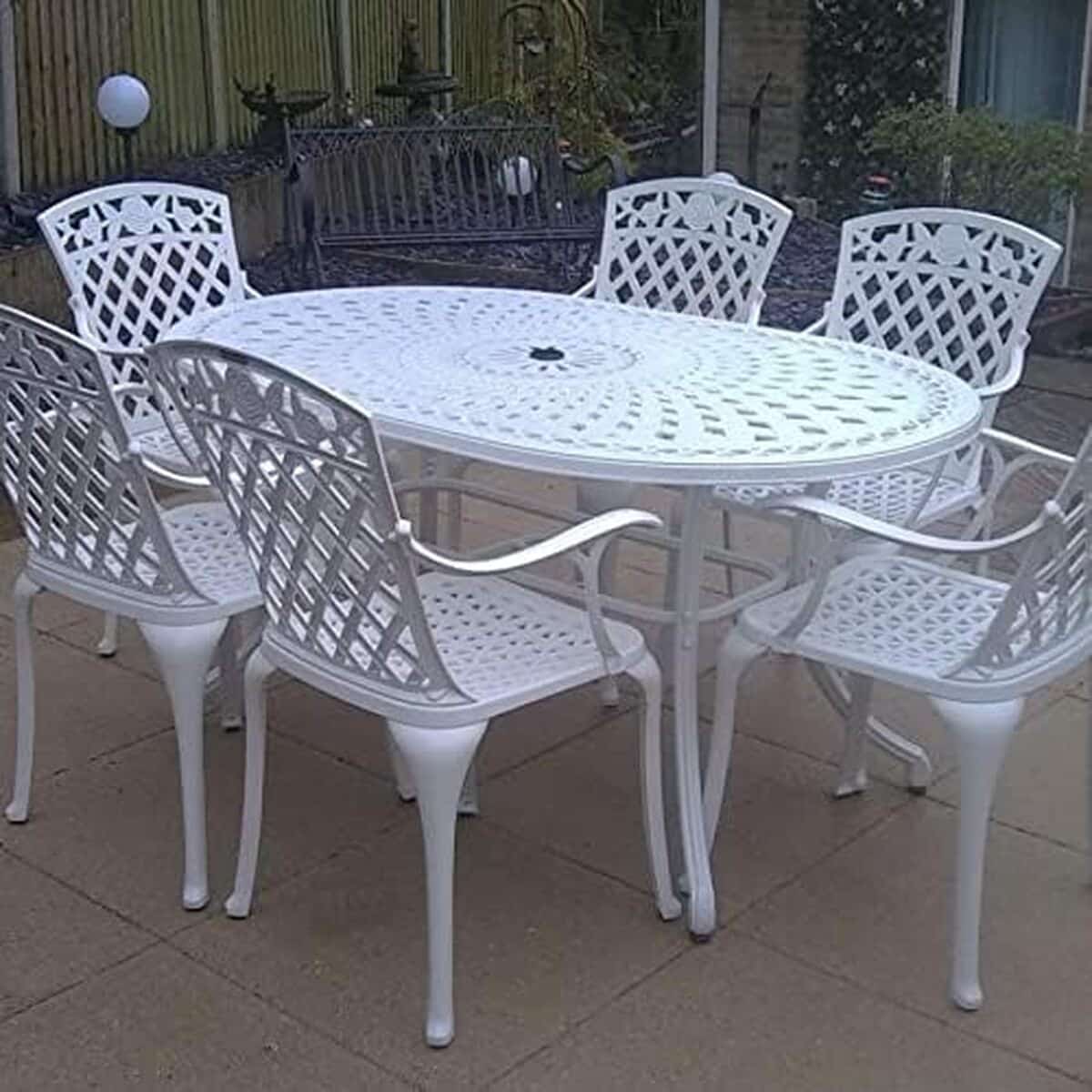 Test du salon de jardin Lazy Susan June : élégance et robustesse