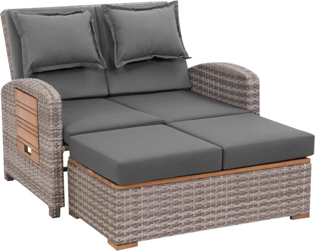 Test greemotion salon Bahia Tobago : ensemble élégant en bois et polyéthylène