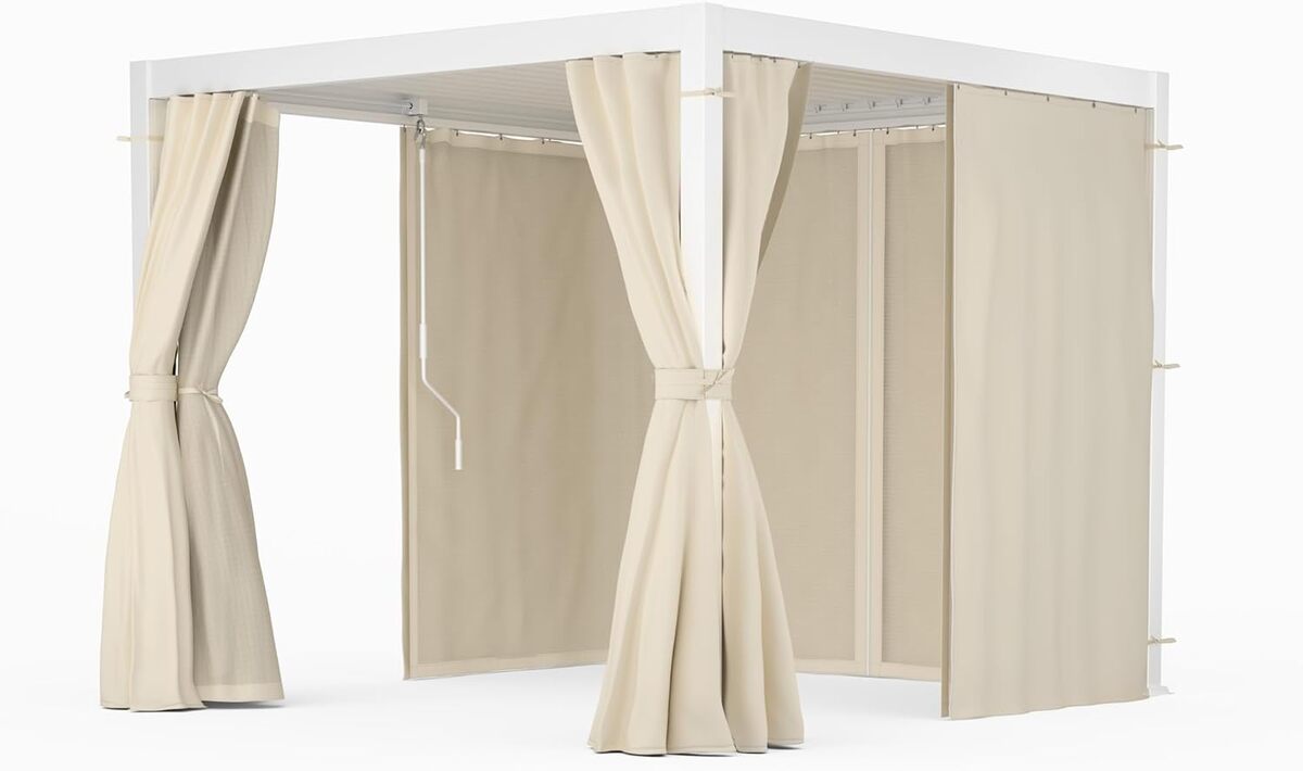 Test: pergola blumfeldt Pergola LuminaHaven, protection UV et toit réglable