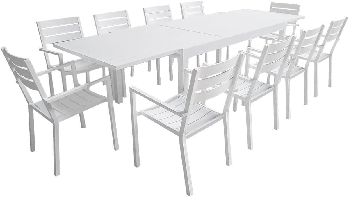 Test : salon de jardin Venezia extensible 10 places